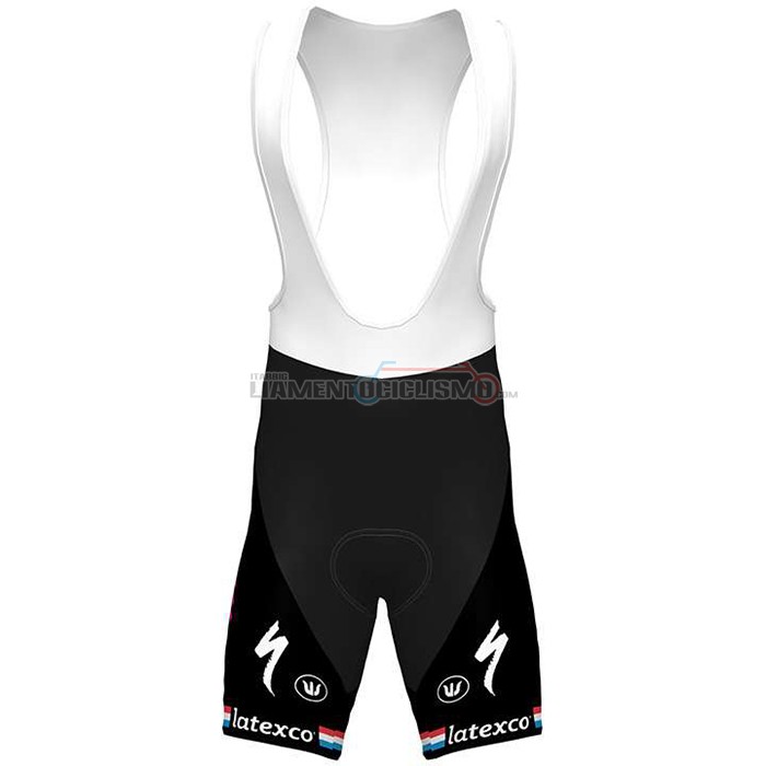 Abbigliamento Ciclismo Deceuninck Quick Step Campione Paesi Bassi Manica Corta 2020
